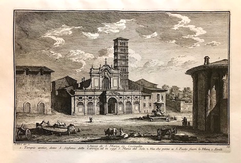 Vasi Giuseppe (1710-1782) Chiesa di S. Maria in Cosmedin 1786 Roma